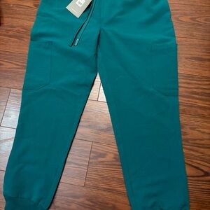 Womens mandala green Jogger scrub Pants